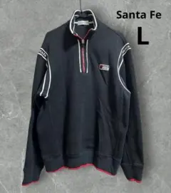Santa Fe サンタフェ ハーフジップ スウェット トレーナー サイズL