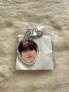 treasure カプセルトイ 喜怒哀楽 顔アクキー ジョンウ　喜