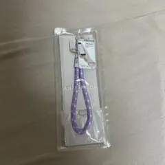 カラフル編み込み 静電気防止 スマホストラップ