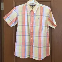 ラルフローレンの半そでボタンダウンシャツ