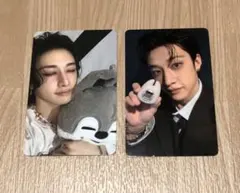 バンチャン　Straykids 公式　ポップアップ dominate トレカ