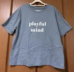 ATTENTIONロゴプリント オーバーサイズ Tシャツのサムネイル
