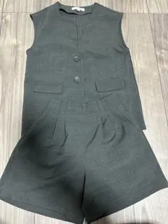GLOBAL WORK ベスト ショートパンツ セットアップのサムネイル