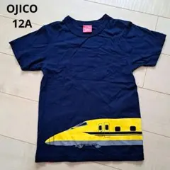 【新品】OJICO ドクターイエロー 半袖Tシャツ 紺 12A 130～140のサムネイル