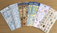 ぷっくりシール、マシュマロシール8枚セット③