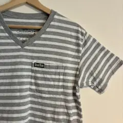 フルーツオブザルーム　BLUE BLUE ボーダー　Tシャツ Mサイズのサムネイル