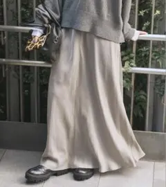 新品タグ付き⭐︎Spick and Spanウォッシャブルキュプラフレアスカート