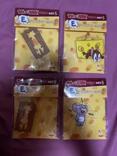 トムジェリ　ハッピー くじ　E賞アクリルキーホルダー3点セットセット