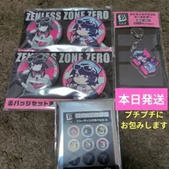 ZENLESS ZONE ZERO バッジセット＆キーホルダー