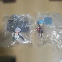 綾波レイ、黒子テツヤフィギュア2点まとめ売り現状品！