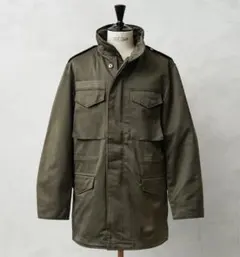 オリーブグリーン ミリタリージャケット
