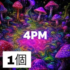 4PM サイケデリック マッシュルーム グラフィック アート　ペレット3セット 4PM サイケデリック マッシュルーム グラフィック アート ペレット
