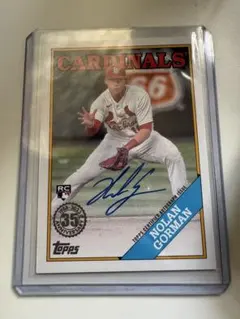 Topps 2023 Nolan Gorman 直筆サインカード