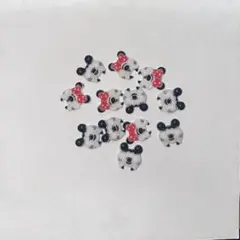 ミッキー ネイルパーツ 12個