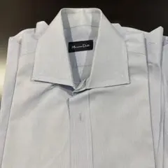 Massimo Dutti ブルー系 XL 長袖シャツ