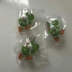 スーパーマリオめじるしアクセサリー2 ヨッシー 3個