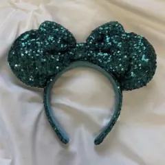 ミッキー型スパンコールカチューシャ