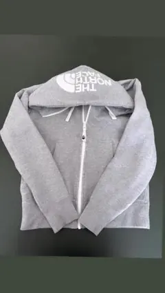 THE NORTH FACE グレー ジップアップパーカー