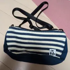 CHUMS ショルダーバッグ ボーダー柄