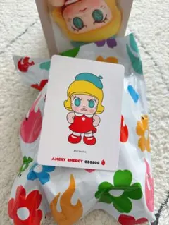 POPMART Angry Molly ぬいぐるみペン Red赤アングリーモリー