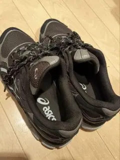 【LAGUA GEM × ASICS】コラボ 25.0cm ブラック グレーのサムネイル