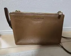 MICHAEL KORS ブラウン ショルダーバッグ