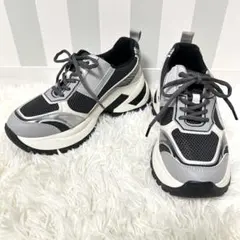 スタッカート　バズダットスニーカー　24.5センチ　厚底　STACCATOのサムネイル