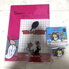 トムとジェリー一番くじ J賞 I賞 クリアファイルセット ラバーマグネット