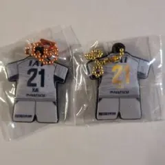 清水エスパルス　松崎　26/27 ユニフォームラバーキーホルダー　2nd