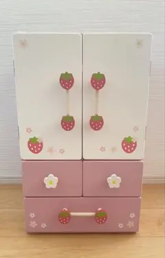 ビンテージ 木製ラック シェルフ ピンク ファンシー ベビーナーサリー ビンテージ 木製ラック シェルフ ピンク ファンシー ベビーナーサリー