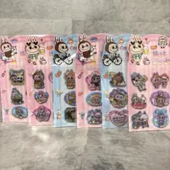 【ランダム】【被り無し】ラブブ ウォーターシール 5点セット