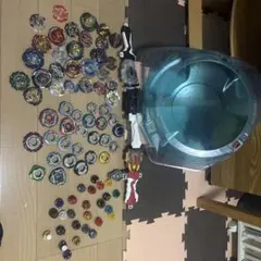 ベイブレードセット 多数とバトルスタジアム