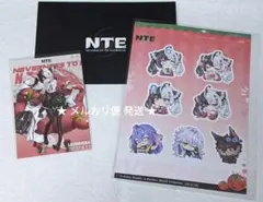 NTE レクイエム 秋葉原 限定 ポストカード ステッカー トマト100%休日