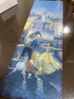 ジグソーパズル 美女と野獣 ディズニー　 ステンドグラス風