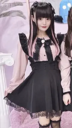 MARS 裾レーススカート ジャンスカ