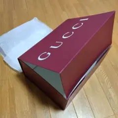 GUCCI グッチ ギフト箱 バーガンディ色　空き箱（大）