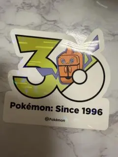 韓国限定 ポケモン ポップアップ 30周年ステッカー カラミンゴ ソンス