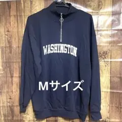 スウェットハーフジップ