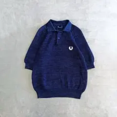 極美品✨フレッドペリー EDIFICE別注 リネンライク サマーニットポロシャツ