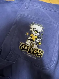 X largeズボン　刺繍がおしゃれ♪