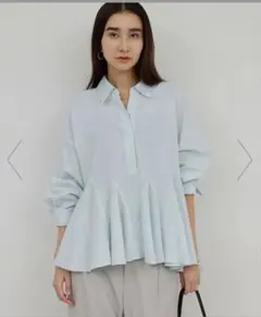 knrn.｜【kazumiさんコラボ】一枚でサマ見え2wayブラウス knrn.｜【kazumiさんコラボ】一枚でサマ見え2wayブラウス