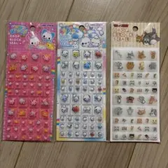 ぷくぷくあわわちゃん　ハッピーマーチ　トムジェリ　ドロップブロックシール