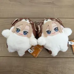 A3！　ぬいぐるみ　もふめーと　ワンワンぬいぐるみ　秋組　摂津万里　2個