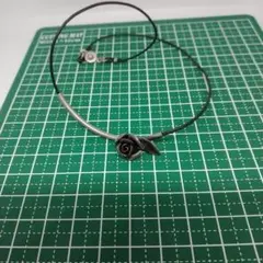 バラモチーフ シルバーチョーカー