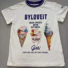BY LOVEiT アイスクリーム柄 Tシャツ 150cmのサムネイル