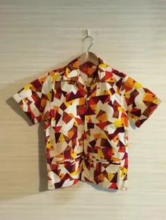 古着 ChristianDior クリスチャンディオール 半袖 開襟 シャツ