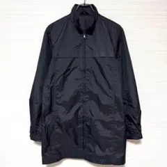 サブロク ナイロンジャケット ジャンパー ブラック 軽量 ウィンドブレーカー