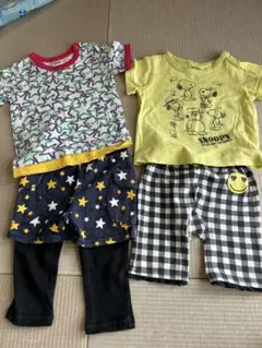 スヌーピー Tシャツセット 80cm