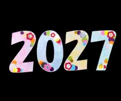 【壁面飾り】2027年 お正月飾り