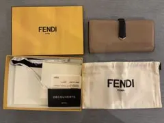 FENDI 長財布 ベージュ ブラックのサムネイル